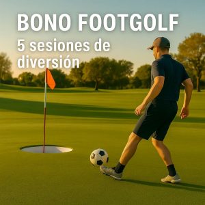 Bono de 5 sesiones de FootGolf, el mejor deporte jamás inventado